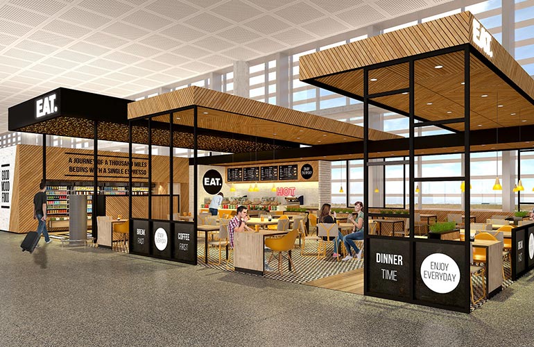 restaurante Eat. gestionado por Ibersol Travel
