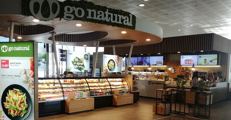Grupo Ibersol inaugura el primer establecimiento “Go Natural” en España
