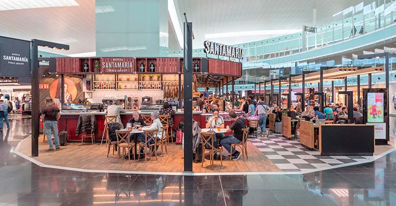 Dehesa Santamaría aterriza en el Aeropuerto de Barcelona