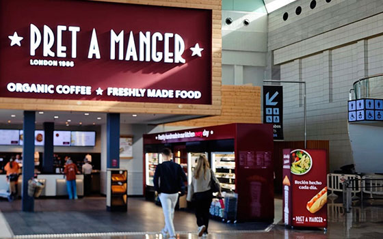 Grupo Ibersol abre el primer Pret A Manger de España en Barcelona