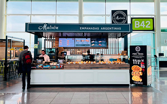 Ibersol travel inaugura un nuevo Malvón en el aeropuerto de barcelona
