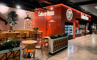 Ibersol inaugura un espacio de 540 m2 con un Cañas y Tapas y un Pans&Company en el aeropuerto de Barajas